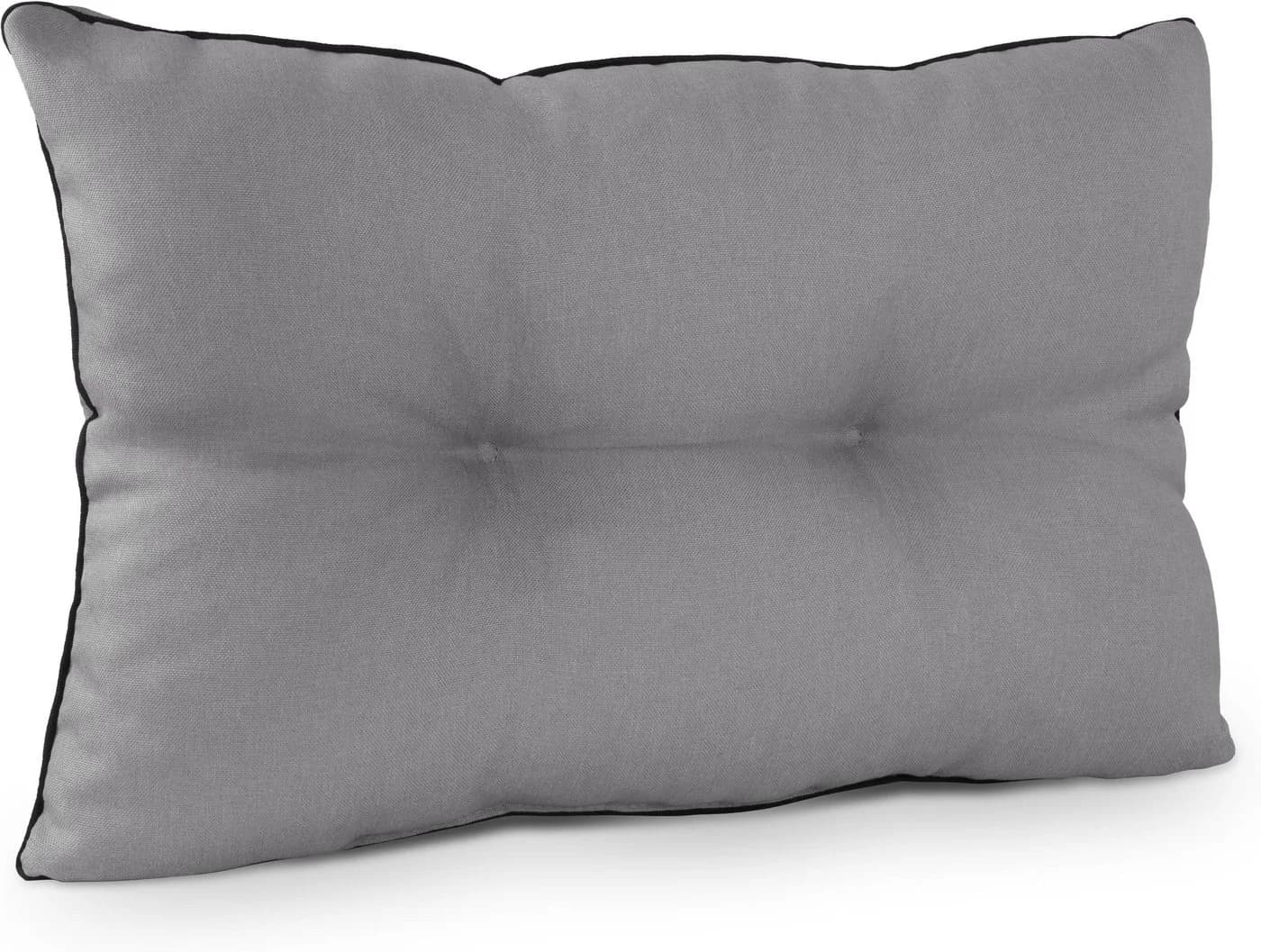 Aspero Rückenkissen Cordoba Grau 58x40 cm Gepolstert - Bild 3