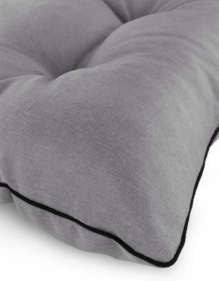 Aspero Rückenkissen Cordoba Grau 58x40 cm Gepolstert - Bild 5