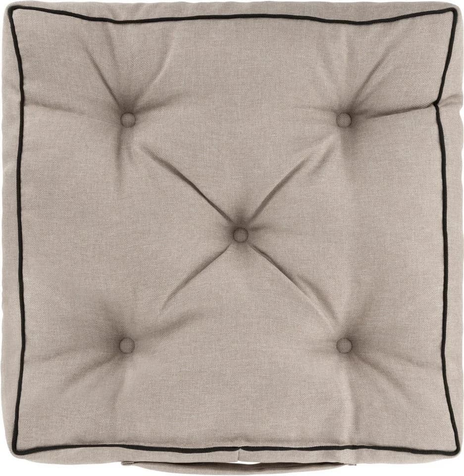 Aspero Sitzauflage Set Stuhl- und Rückenkissen Beige - Bild 4