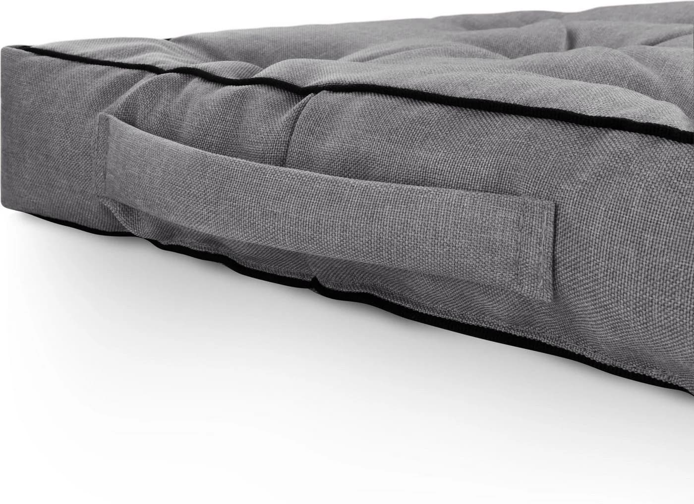 Aspero Murcia Sitzkissen 2er Set Grau Polyester Outdoor - Bild 5