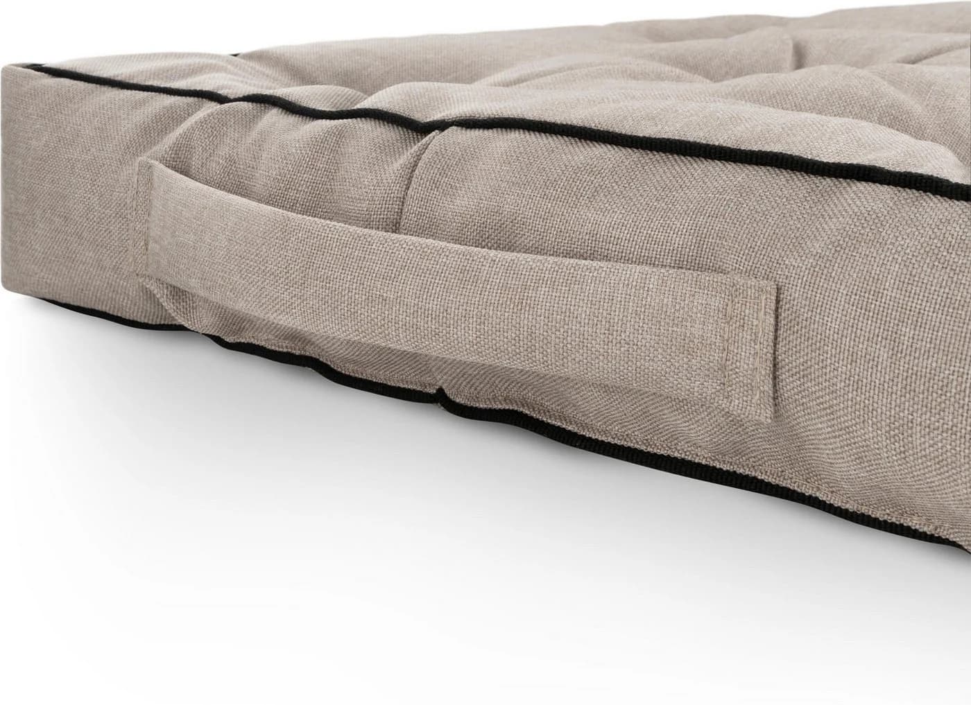 Aspero Sitzkissen 4er Set Beige Outdoor mit Tragegriff - Bild 5