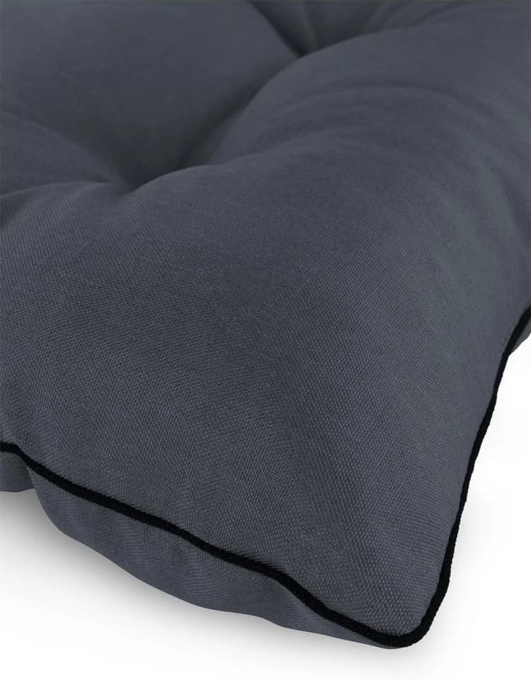 Aspero Rückenkissen 2er Set 40x50 cm Grau Polyester Outdoor - Bild 5