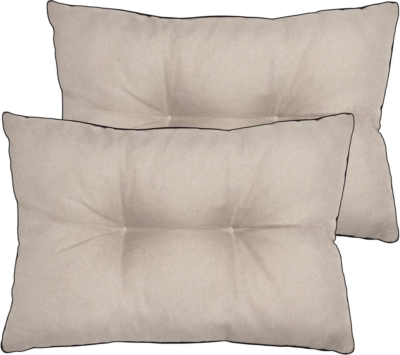 Aspero Rückenkissen 2er Set Cordoba Beige Polyester Outdoor - Bild 2