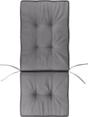 Aspero Alicante Stuhlauflage 4er Set Grau PU-Schaum wasserabweisend Bild 3