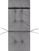 Aspero Alicante Stuhlauflage 4er Set Grau PU-Schaum wasserabweisend Bild 4
