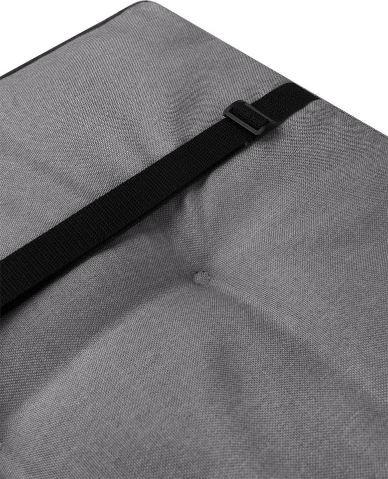 Aspero Alicante Stuhlauflage 4er Set Grau PU-Schaum wasserabweisend - Bild 5