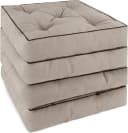 Aspero Sitzauflage 4er Set Beige Polyester Outdoor Bild 2