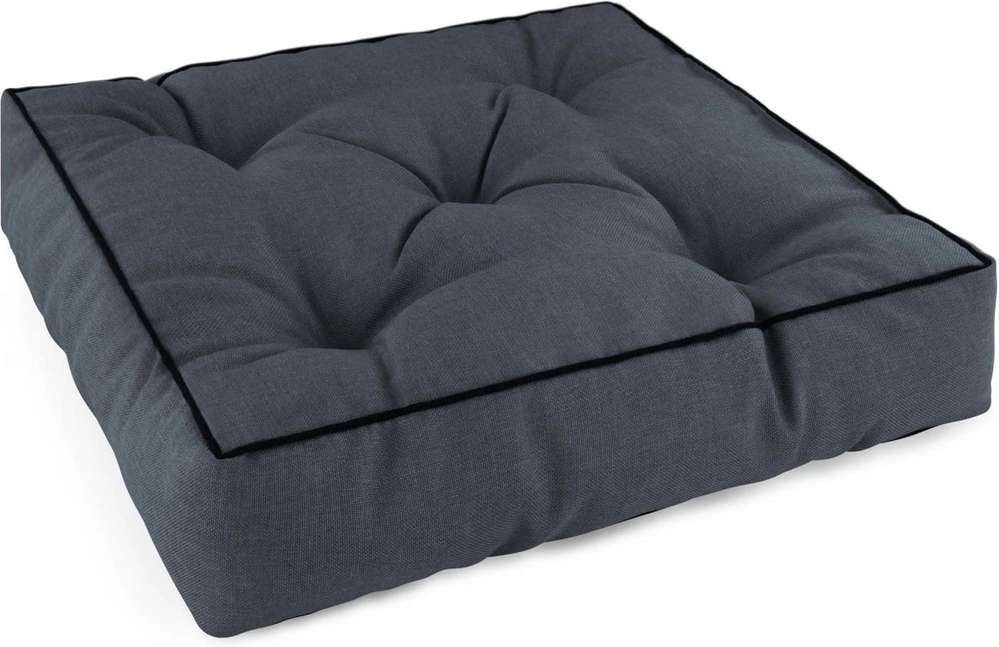 Aspero Sitzauflage 8er Set Grau Polyester Stuhlkissen - Bild 3