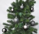 JACK Christbaumschmuck 47x Kunststoff Christbaumkugeln Ø 4+6cm mit Spitze+Haken Bild 3