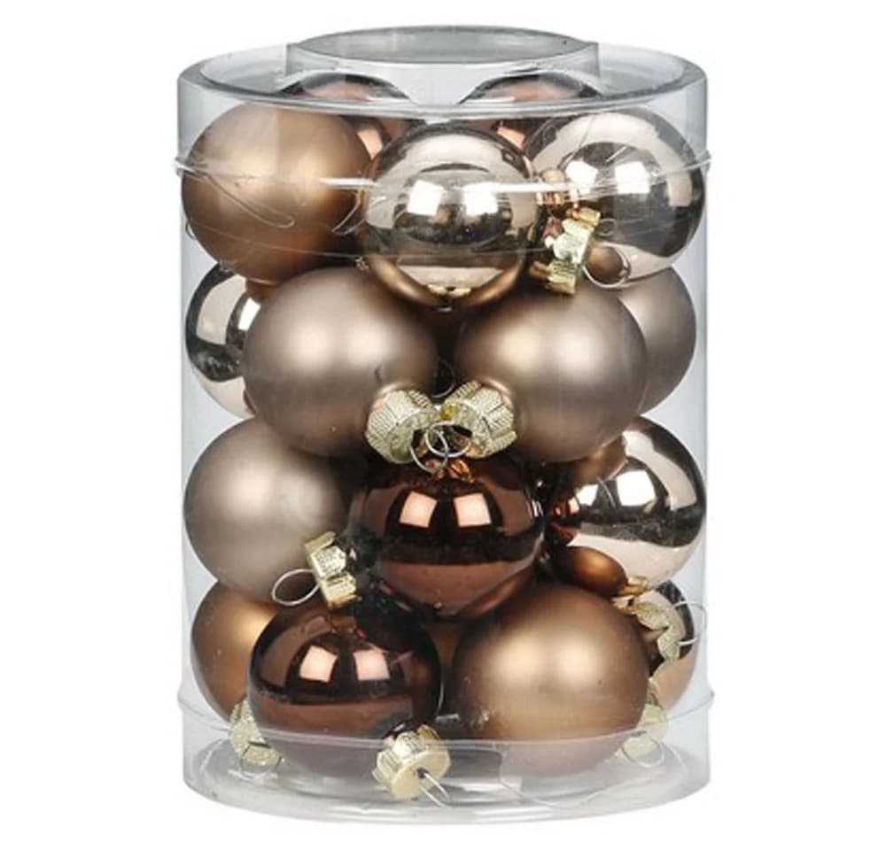 MAGIC by Inge Weihnachtsbaumkugeln Glas 3cm Elegant Lounge 20 Stück