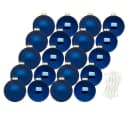 MAGIC by Inge Weihnachtsbaumkugel 20 Stk 6cm Midnight Blue Bild 3