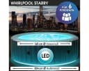 BRAST MSpa Starry COMFORT Aufblasbarer Whirlpool für 6 Personen mit LED Bild 1