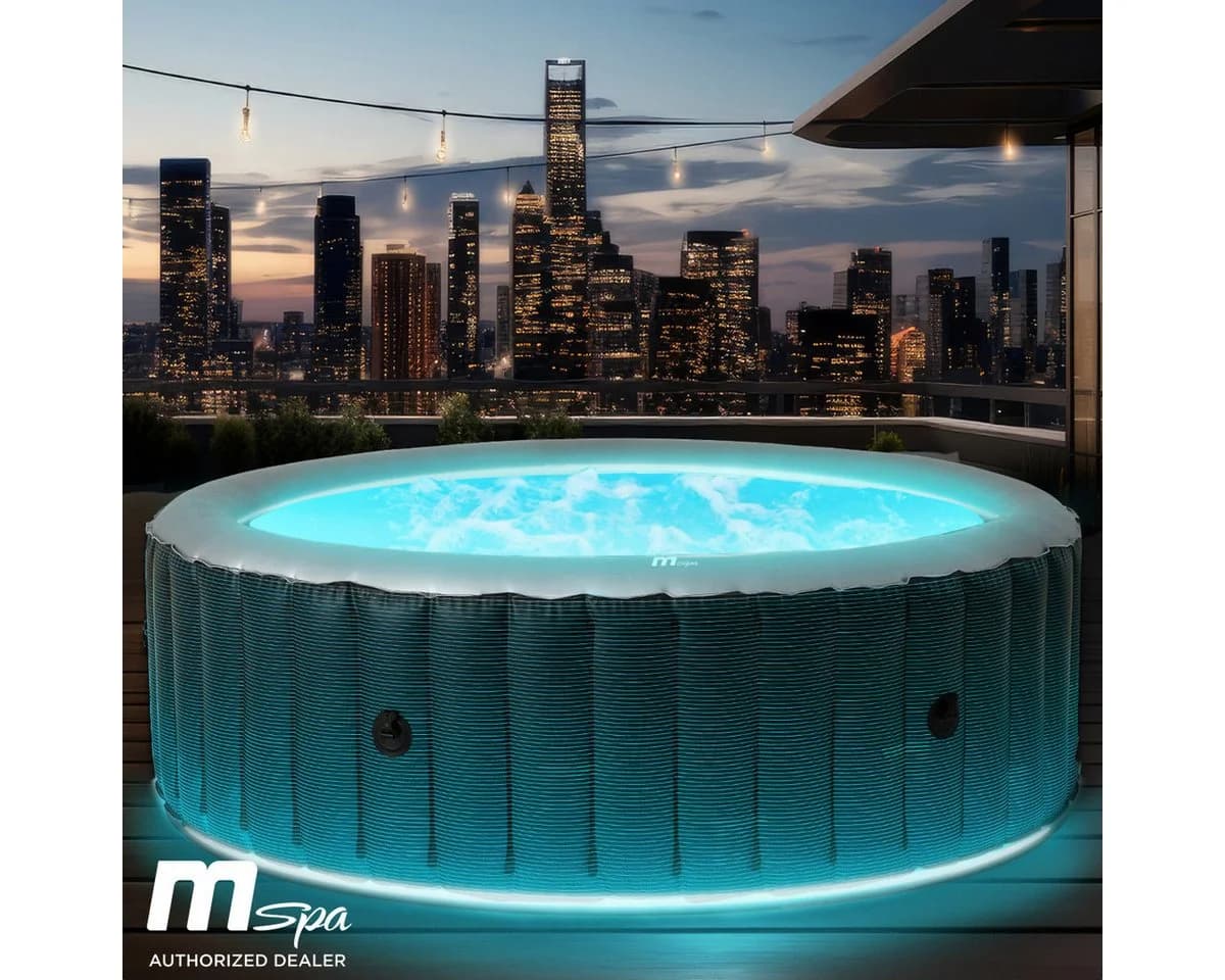 BRAST MSpa Starry COMFORT Aufblasbarer Whirlpool für 6 Personen mit LED - Bild 2