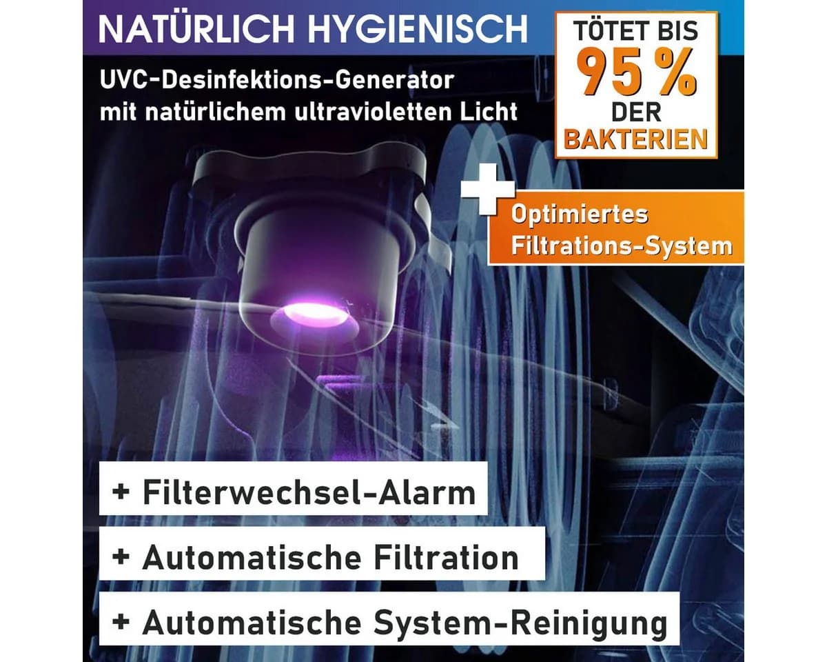 BRAST MSpa Starry COMFORT Aufblasbarer Whirlpool für 6 Personen mit LED - Bild 4