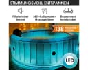 BRAST MSpa Starry COMFORT Aufblasbarer Whirlpool für 6 Personen mit LED Bild 5