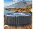 BRAST Whirlpool aufblasbar MSpa Bergen 8 Personen 144 Massagedüsen UVC Bild 2