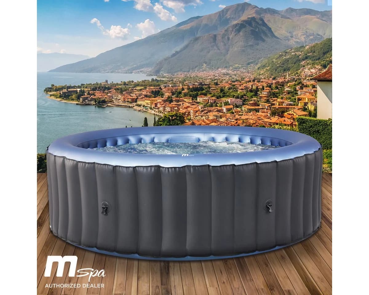 BRAST Whirlpool aufblasbar MSpa Bergen 8 Personen 144 Massagedüsen UVC - Bild 2
