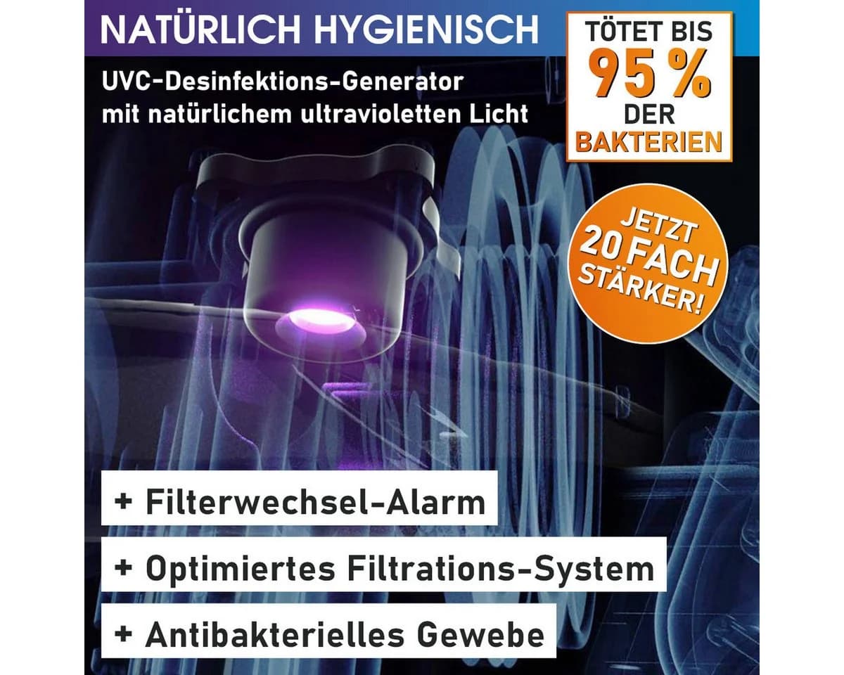BRAST MSpa Aurora Aufblasbarer Whirlpool LED 6 Personen - Bild 4