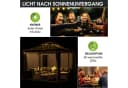 BRAST Aluminium Pavillon Pagode 3,5x3,5m mit LED und Moskitonetz Bild 5