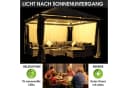 BRAST Pavillon Infinity 4x4m Aluminium Beige mit Moskitonetz und LED Bild 4