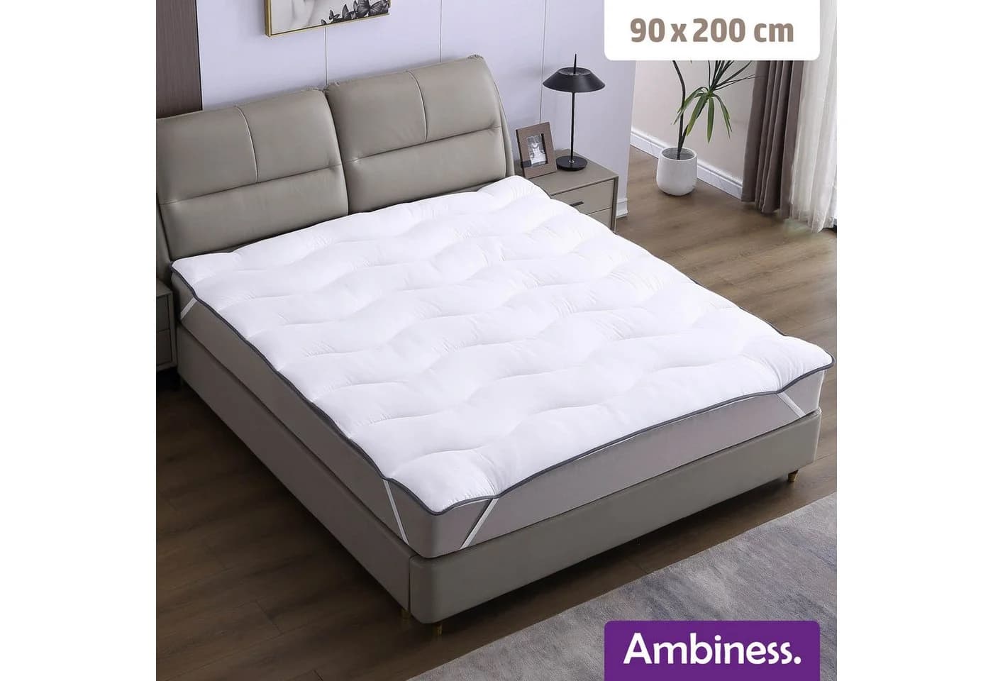 AMBINESS Matratzentopper Mikrofaser Wolke 7 cm hoch