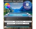 BRAST Whirlpool MSpa Oslo Sapphire & Amber Feste Außenwand LED Bild 1