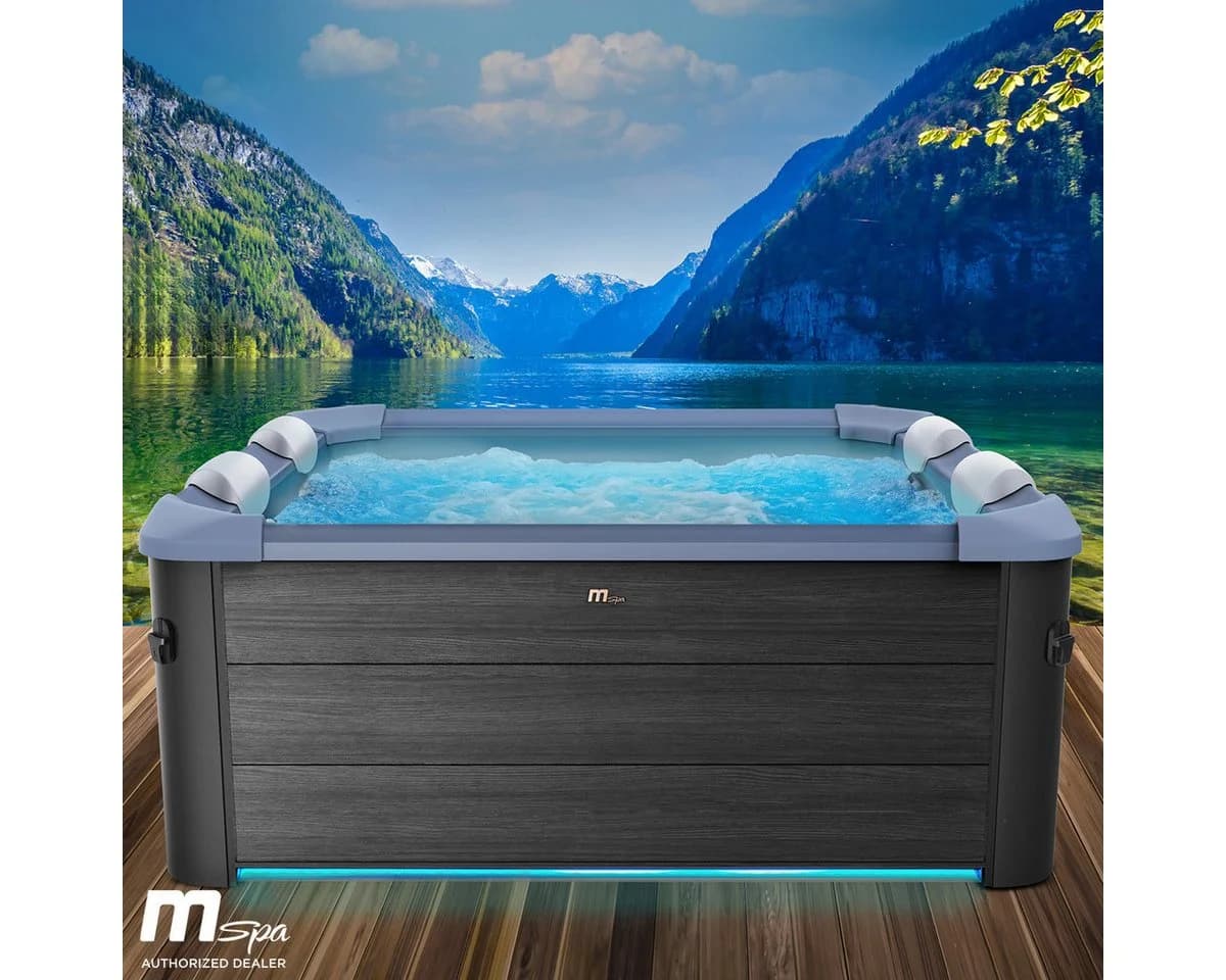 BRAST Whirlpool MSpa Oslo Sapphire & Amber Feste Außenwand LED - Bild 2