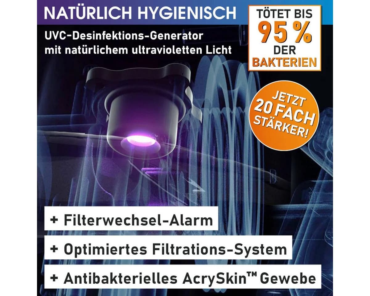BRAST Whirlpool MSpa Oslo Sapphire & Amber Feste Außenwand LED - Bild 4