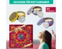 BRAST Duftkerzen-Adventskalender 24-tlg. mit 12 Düften & Metalldosen Bild 1