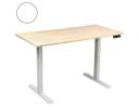 AMBINESS Höhenverstellbarer Schreibtisch FlexxPro 120x60 cm Ahorn Bild 2