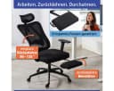 AMBINESS Bürostuhl Schreibtischstuhl verstellbare Armlehnen Kopfteil 6 Modelle Bild 5