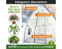 BRAST Foliengewächshaus Überwinterungszelt mit Stahlgestänge Bild 4