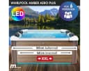 BRAST Whirlpool MSpa Oslo Plus XXL mit LED-Beleuchtung 20 Farben für 6 Personen Bild 1