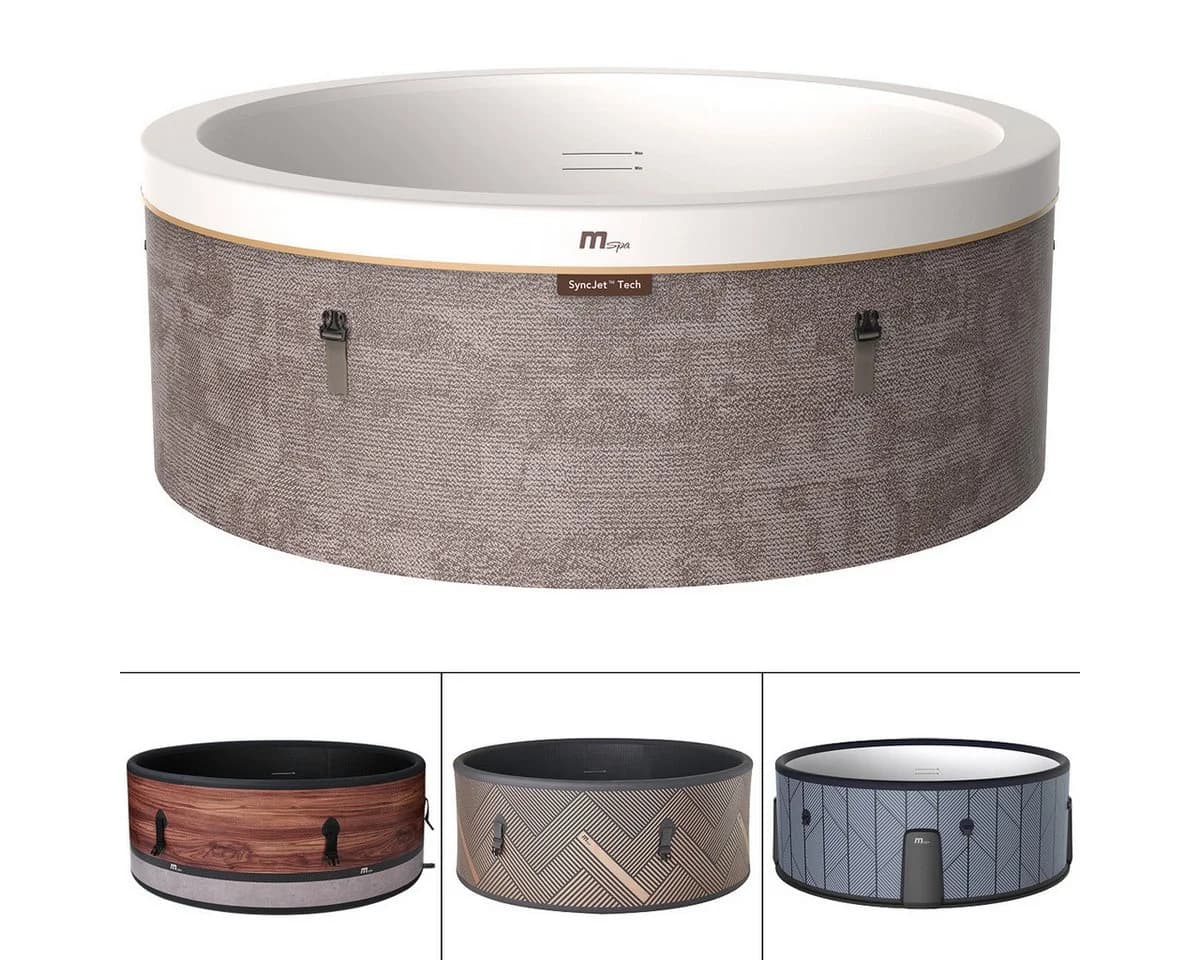 BRAST Whirlpool COCOON 6 Personen EPE Pearl Foam Winterfest - Bild 2