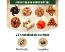 BRAST Adventskalender 24-tlg. Knobelspiele aus Holz Bild 5
