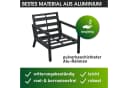 BRAST Adria Loungesessel Aluminium Grau Bild 1