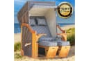 BRAST Strandkorb Bornholm Premium 123cm Pinienholz Volllieger Bild 1