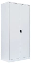 Steelboxx Metallschrank Weiß Abschließbar 195cm Höhe Bild 3