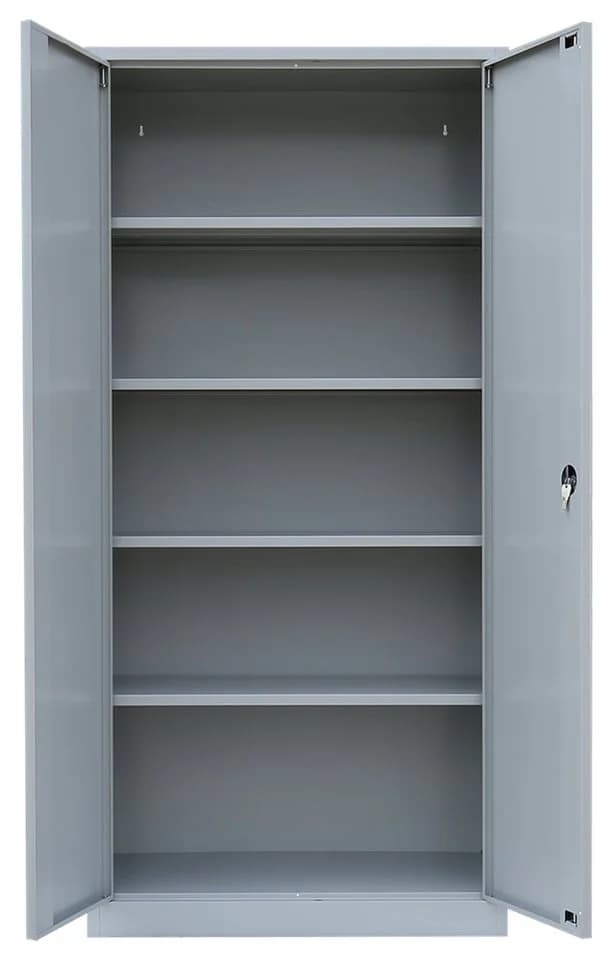 Steelboxx Mehrzweckschrank Stahl Grau Anthrazit Abschließbar - Bild 1