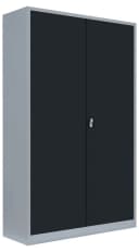 Steelboxx Mehrzweckschrank Metallschrank abschließbar grau Bild 2