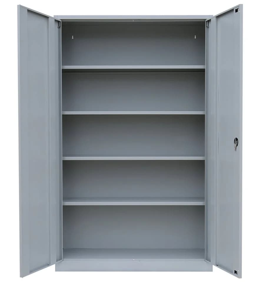 Steelboxx Mehrzweckschrank Metallschrank abschließbar grau - Bild 3