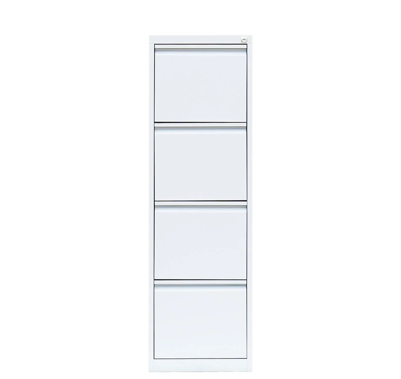 Steelboxx Hängeregisterschrank 4-Schubladen Weiß