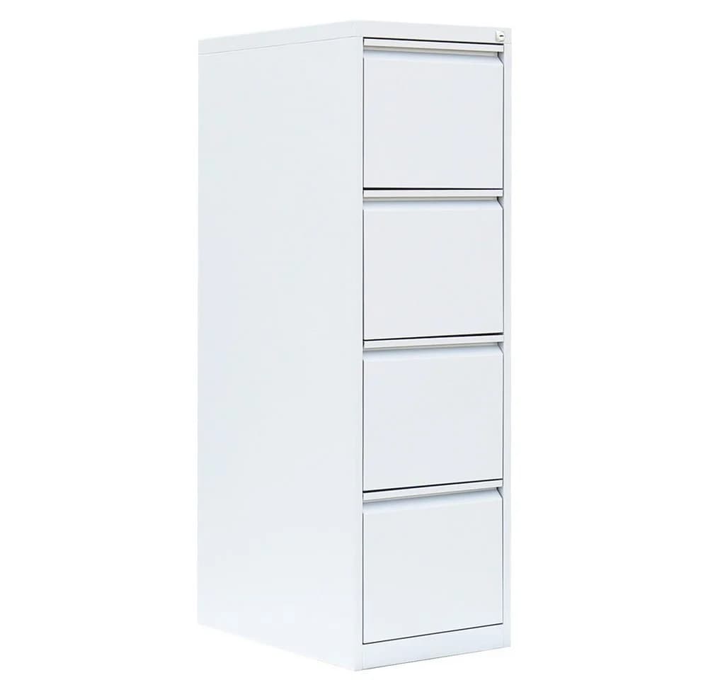 Steelboxx Hängeregisterschrank 4-Schubladen Weiß - Bild 2