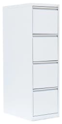 Steelboxx Hängeregisterschrank 4-Schubladen Weiß Bild 3