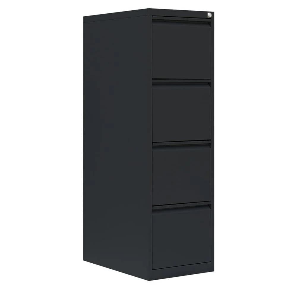 Steelboxx Hängeregisterschrank 4 Schubladen Schwarz - Bild 2