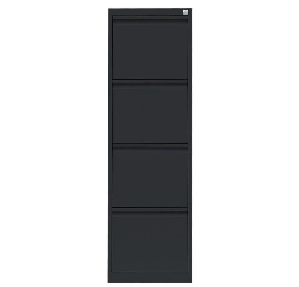 Steelboxx Hängeregisterschrank 4 Schubladen Schwarz - Bild 3