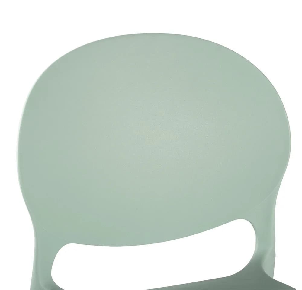 Lüllmann Besucherstuhl Designstuhl aus Polypropylen, Farbe Salbei - Bild 5