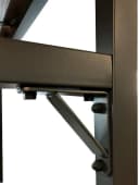 Kaminholzregal QUICK STAR Anthrazit Aluminium Stahl Bild 4