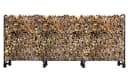 Quick Star Kaminholzregal Metall Anthrazit 272x95cm Bild 2