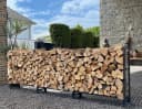 Quick Star Kaminholzregal Metall Anthrazit 272x95cm Bild 4
